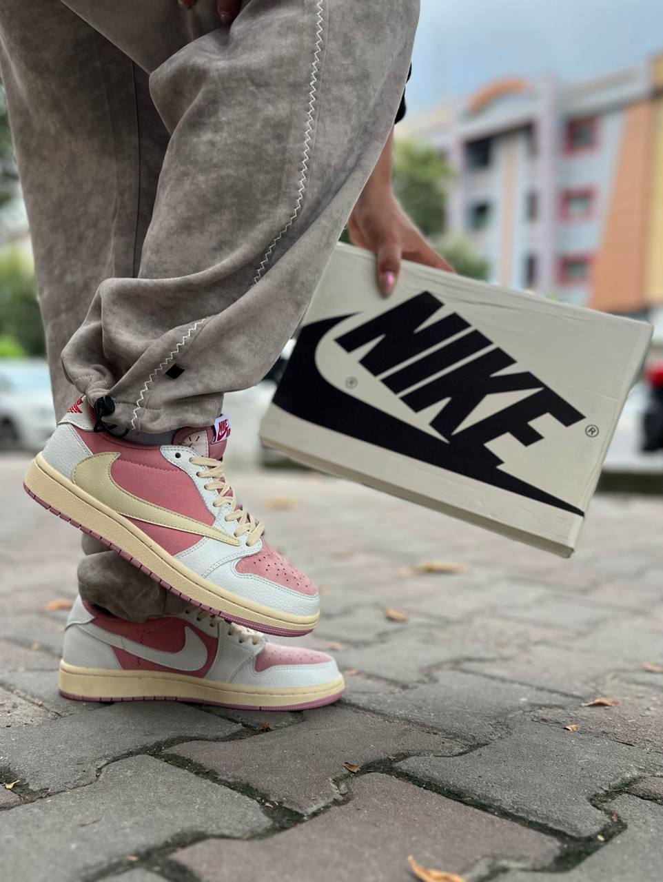 IMG_1583 جردن ۱ لو ترویس – Jordan 1 Low Travis - تصویر 1
