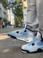 نایک جردن ۴ یونیورسیتی آبی / Nike  Jordan 4 university blue - تصویر 2
