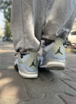 نایک جردن ۴ یونیورسیتی آبی / Nike  Jordan 4 university blue - تصویر 3